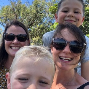 Team Awesome AKA Kelly, Chelsea, Luca & Remi